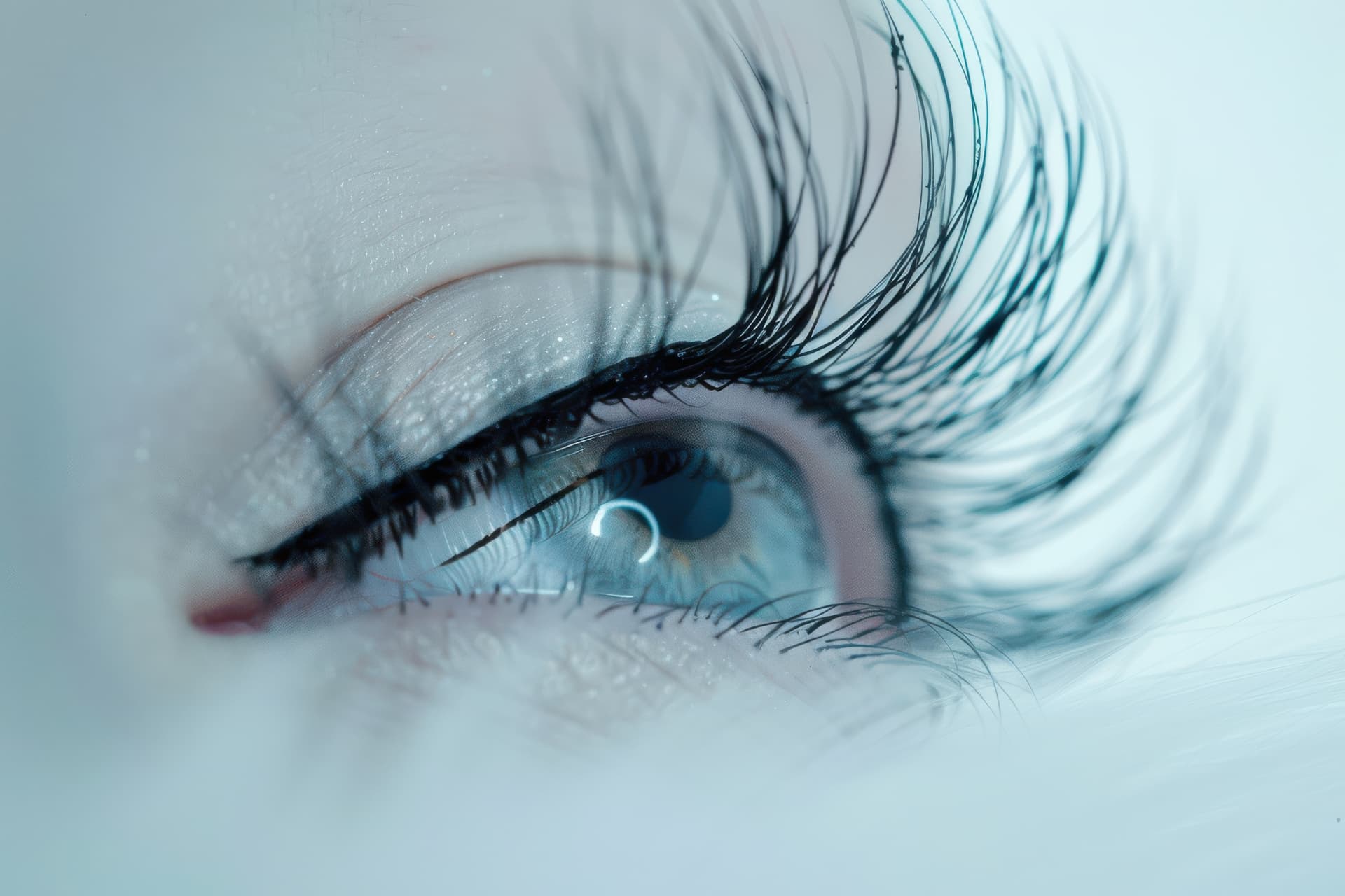 Portrait of Hailey, lash artist
